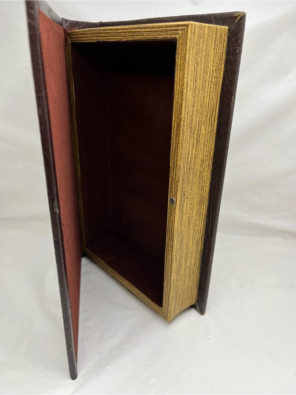 Faux Book Storage Large Box Mark Twain Magnetic Closure